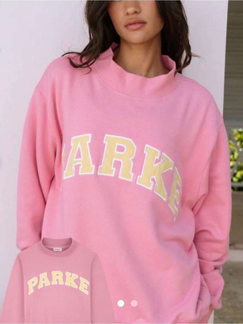 Parke Starburst Mockneck Sweatshirt